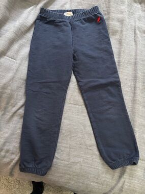 The Beaufort Bonnet Company Navy Sweatpants with Red Whale Accent